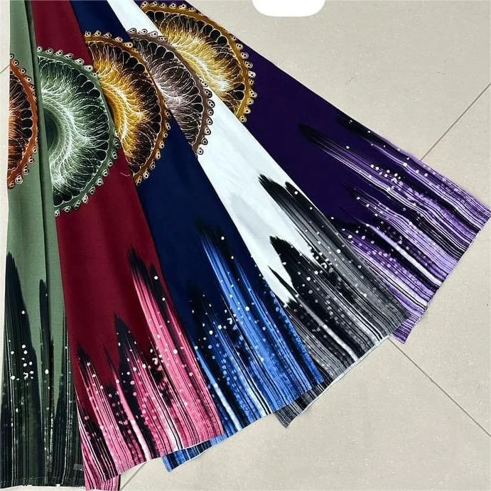 Garbasar somali 100% viscosen rayon ТКАНЬ от китайского поставщика производство для одежды