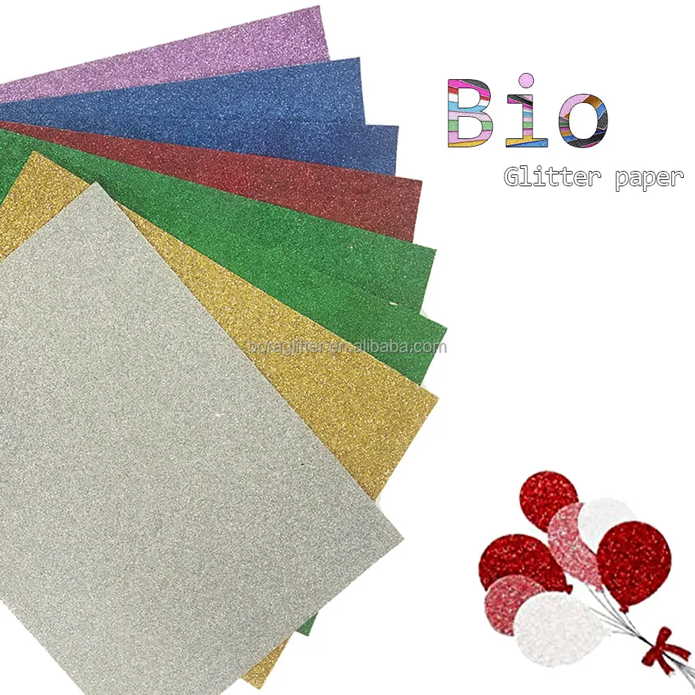 Baolai, лидер продаж, биоразлагаемая блестящая карточная бумага, биоразлагаемая Крафтовая бумага для детей, изготовление открыток для поделок