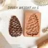 Pine cone 13*8*2cm