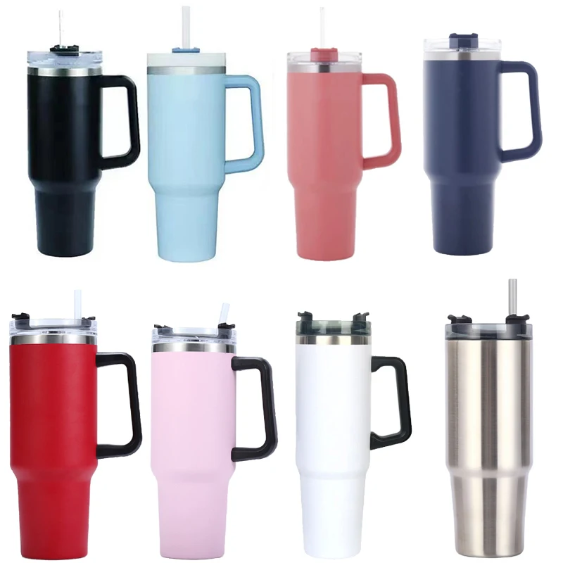 New 40oz Macaroons Sublimation Tumblers With Handle Stainless Double Wall  Travel Mugs Sublimation Power Smooth Surface Tumbler JN06 From  Supercups666, $9.86