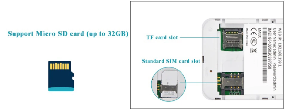 Portable Wifi Router Mini Wireless Wifi Routers Battery Mobile Hotspot 4G Lte Long Range 4G Pocket Router Wifi With Sim Card