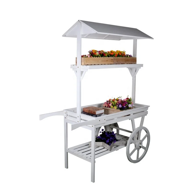 Newly Wedding Candy Cart Wooden Handle Candy Cart Display Stand Buy