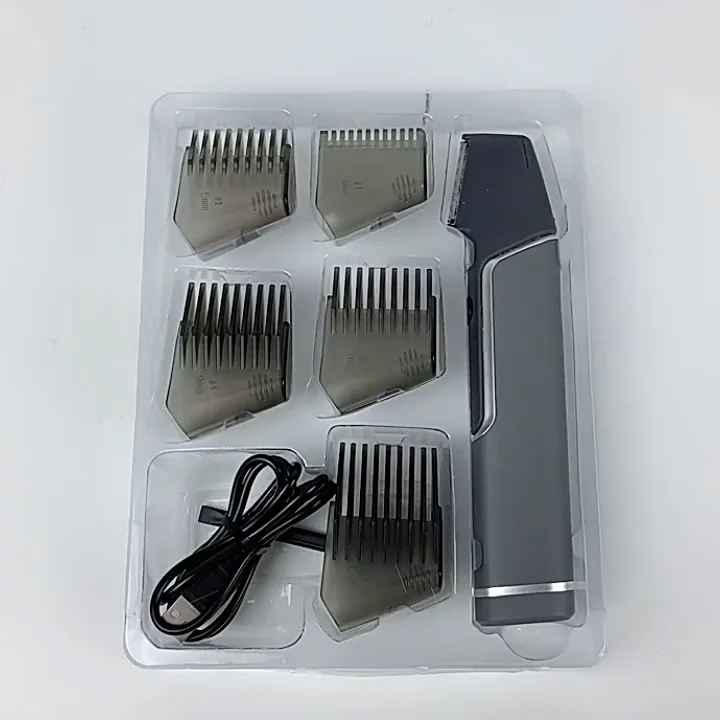 Men Full Body Grooming Titanium Trimmer Zero Irritation Electric Body