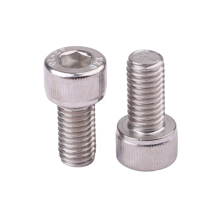 Factory price DIN912 hexagon socket head screws high strength nickel plated socket head bolts grade12.9 screws