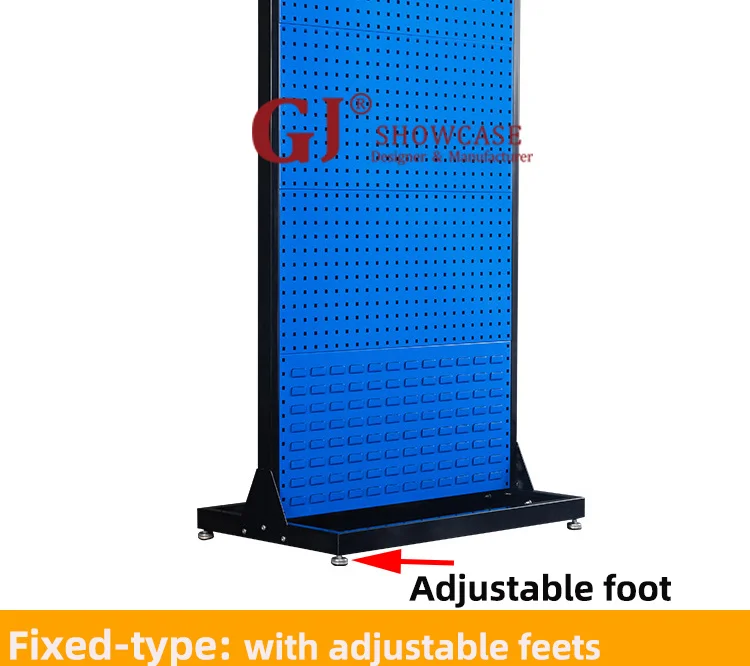 Durable Hardware Display Rack Hole Board For Garage Repair Center Tool