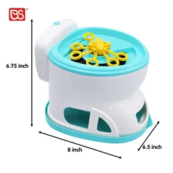 Игрушка BS для детей от 3 до 10 лет полностью автоматическая машина из пузырчатой пленки игрушек пластиковая нагнетатель Burbujas бластер туалет с батареей в