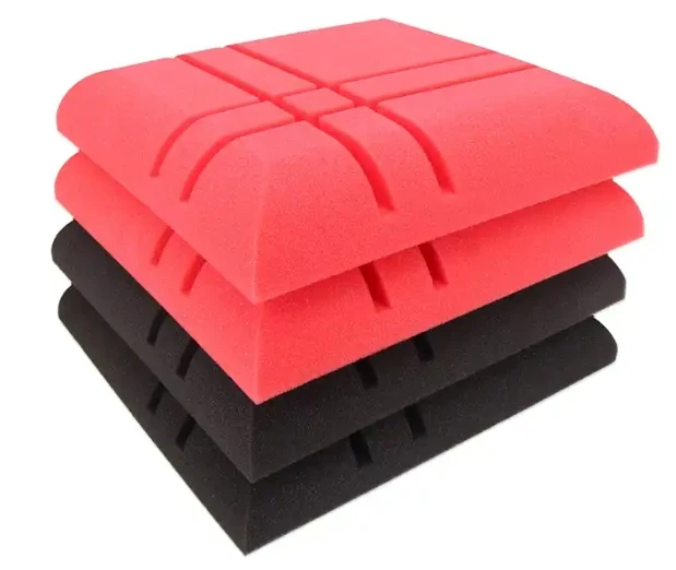 Акустическая губчатая панель с резонансным поглощением звукоизоляционные 3d акустические панели акустическая полиуретановая пена