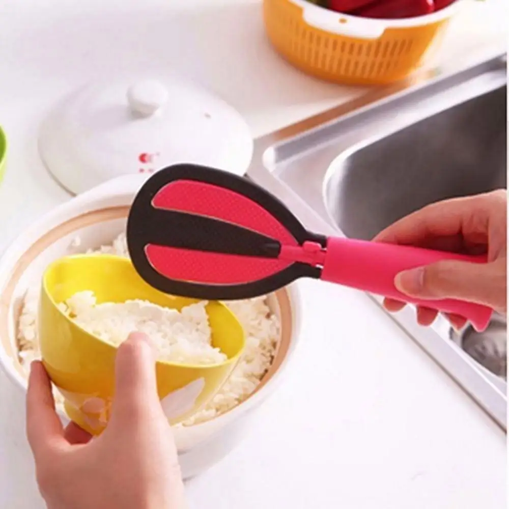 Spot Wholesale Kitchen Multi-function Non-stick Rice Spoon Kitchen Creative Gadget Washing Rice Egg Beater