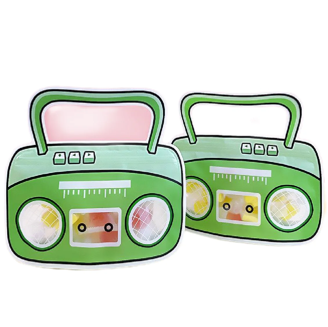 Cartoon Creative Self-Sealing Plastic Bag for Food for Biscuit Guazi Nut Snack Baking Packaging