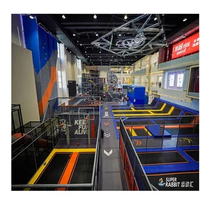 Trampoline Commercial Free Jumping Indoor Big Trampoline Park Indoor Safety Children Trampoline for Sale