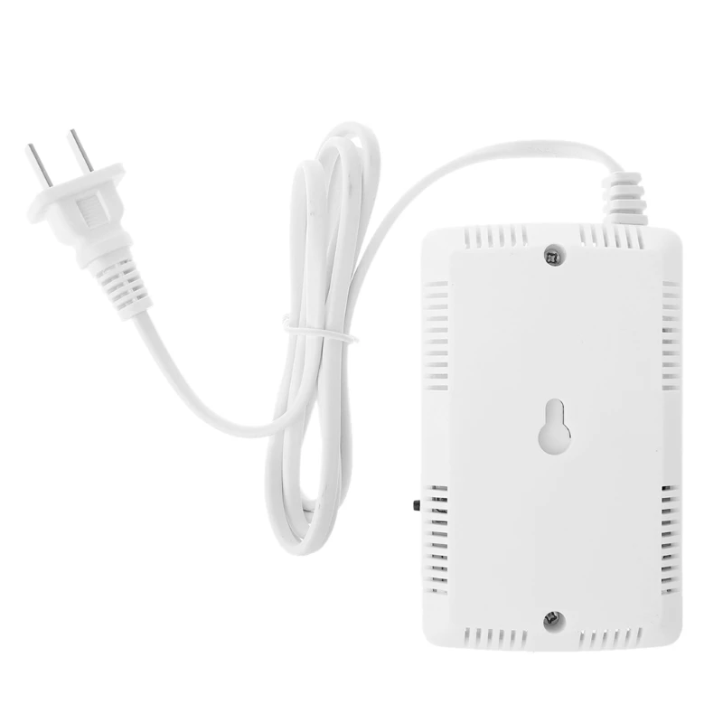 Gas Leak Detector Combustible Propane Butane Methane Natural Gas Safety Alarm Sensor Warning EU Plug