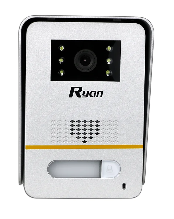 7 Inch Wire Free Intercom Telephone System Wireless Long Range Remote Control Ring Door Bell Camera