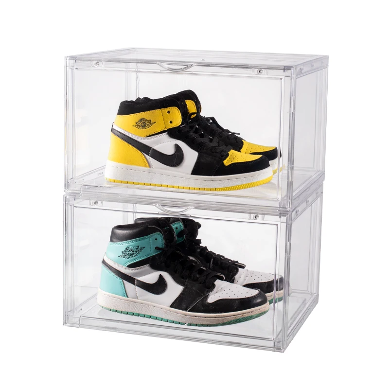 Boîte à chaussures en acrylique transparente, prés... - Grandado