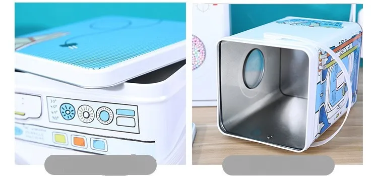 Custom Washing Machine Shape Laundry Powder Laundry Detergent Storage ...