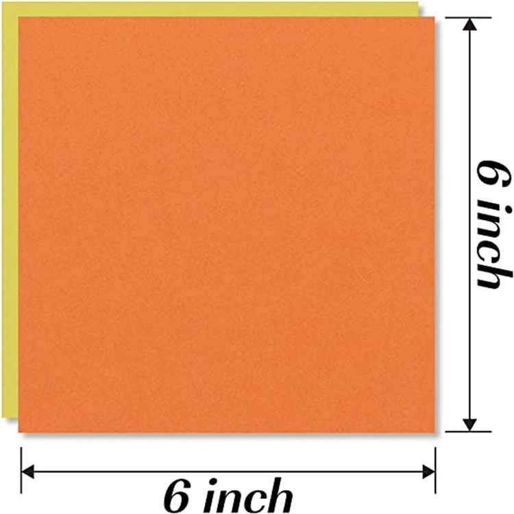 Китайские красочные детские комплекты оригами, оптовая продажа с завода, двусторонняя бумага ручной работы 100 листов 100% из древесной целлюлозы, бумага Оригами