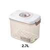 สี่เหลี่ยมผืนผ้า 2.7 ลิตร