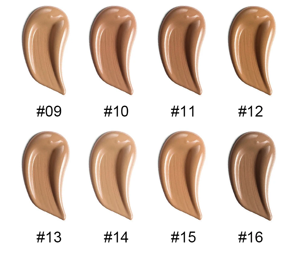 Natural Face Makeup Liquid Private Label Foundation Matte Waterproof