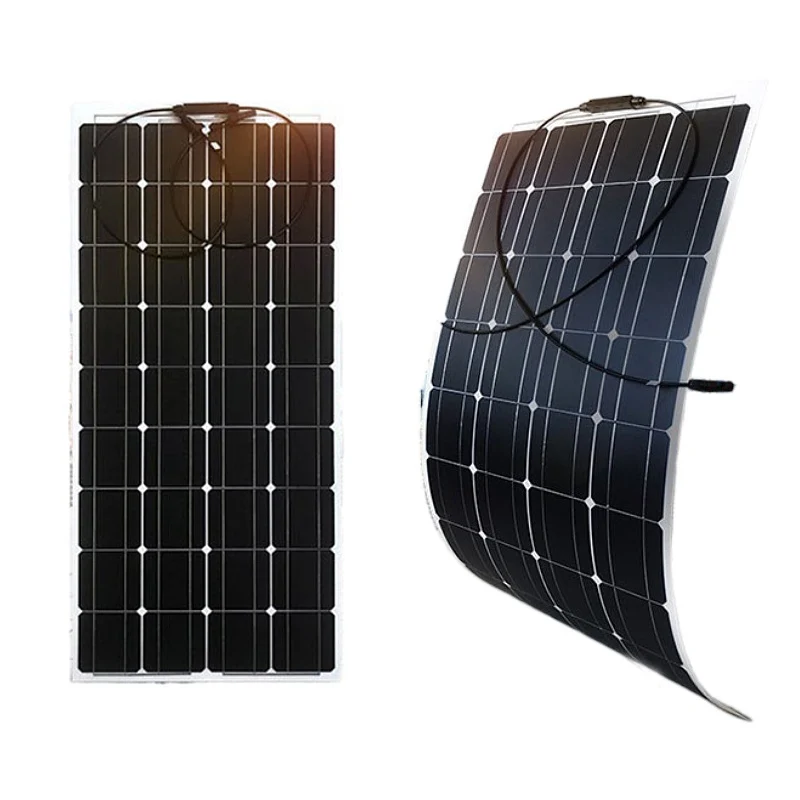 Monocrystalline Amorphous Flexible Build Your Own Solar Panel 40w 50w 80w 100w 110w 150w 180w 0570