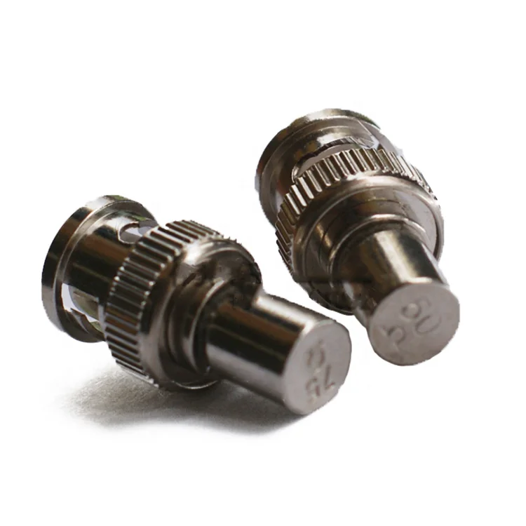 Bnc Male Terminal Load Plug Bnc Dust Cap 50 Ohm 75 Ohm Buy Bnc Male