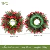 Couronne de fruits rouges d'eucalyptus