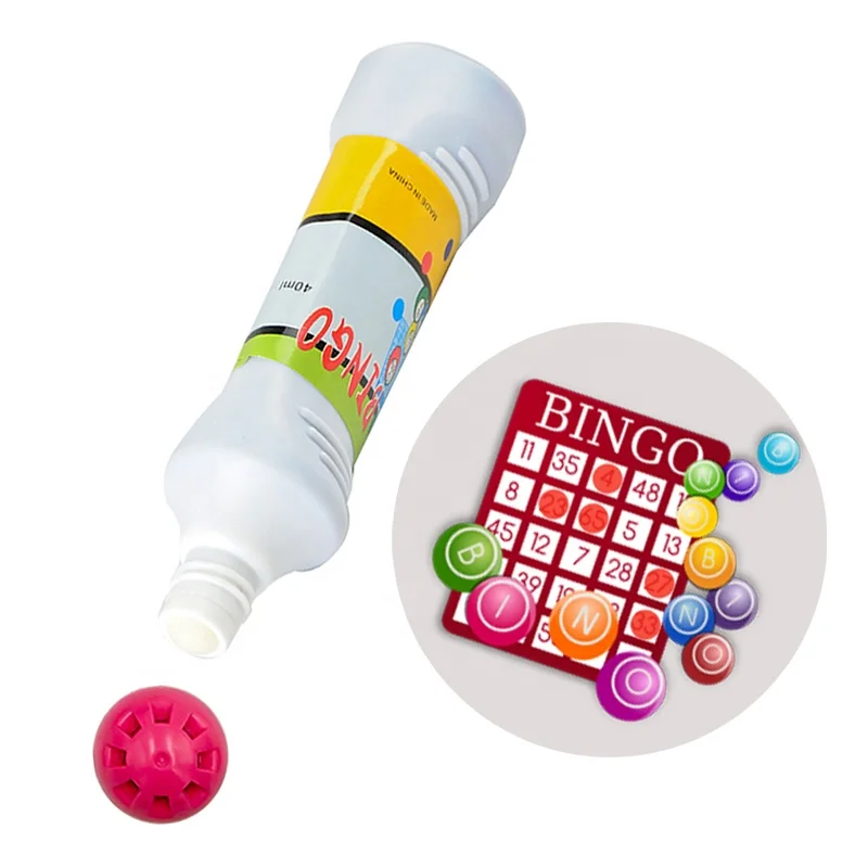Bingo Dabber Marker Pens 43ml Non Toxic Ink Bingo Daubers For Game Play