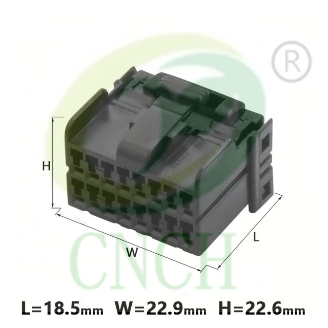 TE Connectivity AMP Connectors - Reliable 16 Way Auto Connectors