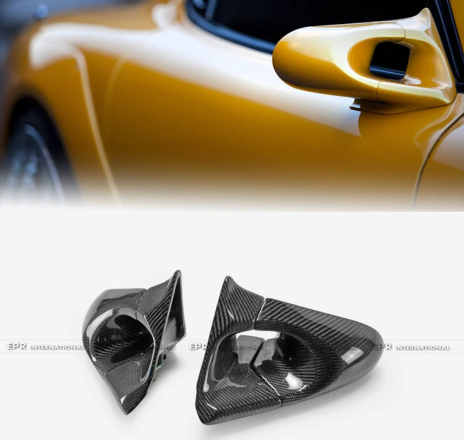 Mazda RX7 FD3S GNDエアロミラー カーボンバレットミラー（右ハンドル用）
