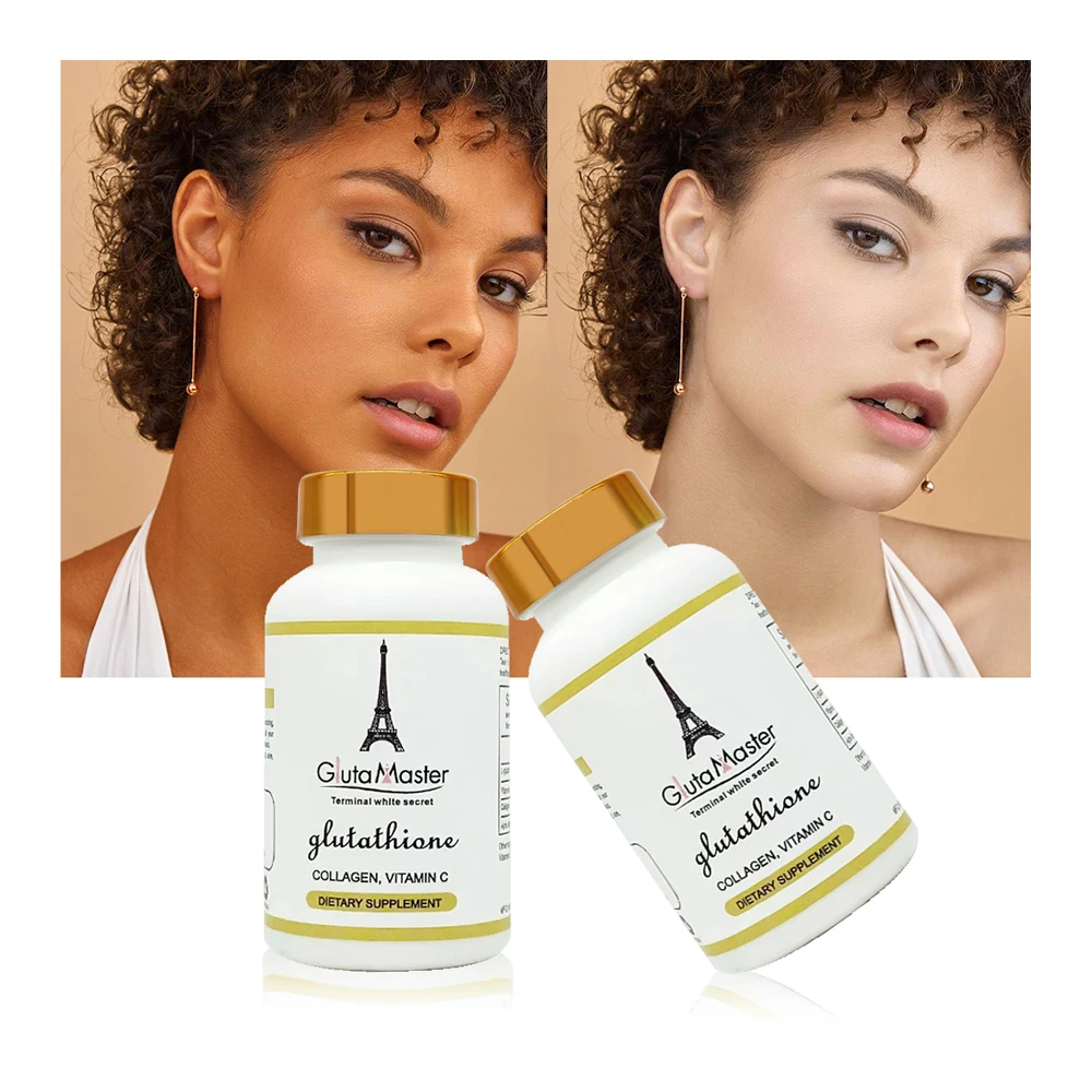 Black Spots Age Spots Removal Collagen Vitamin Gluthatione Capsule  Supplement Skin Whitening Pill Gluta White Capsules Tablet