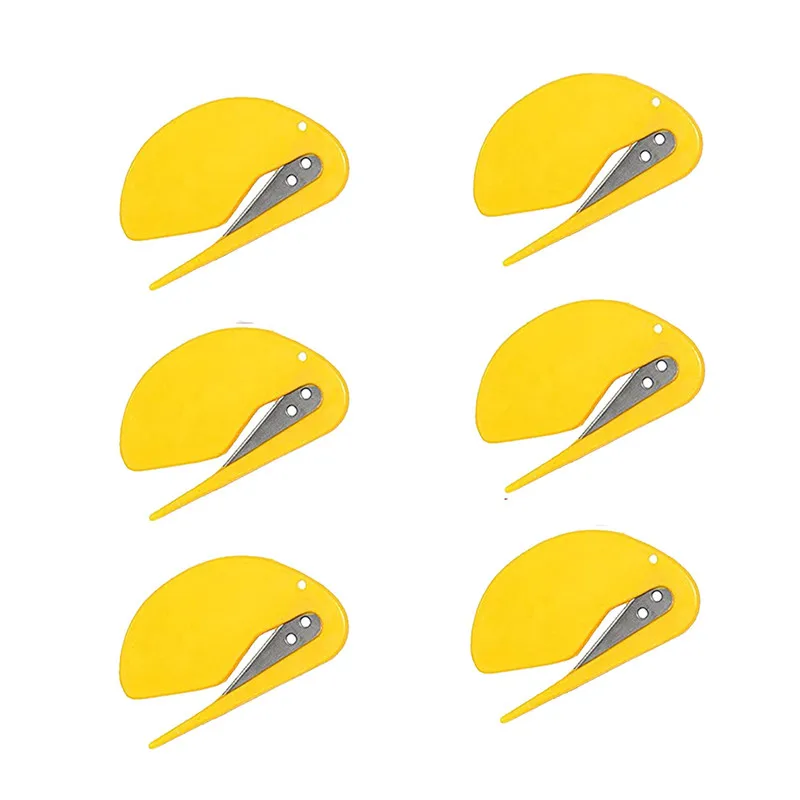 Letter Openers Plastic Envelope Slitter Razor Blade Paper Knife Open Letters Envelopes