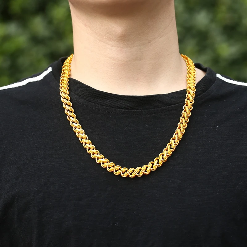 Buy Dubai Gold Chain Rosary Necklace 