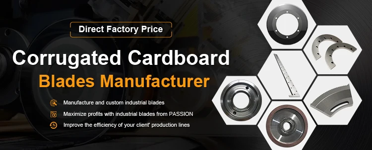 Circular Razor Slitting Corrugated Paper Board Slitting Blades Razor Slitter Circular Knife ...
