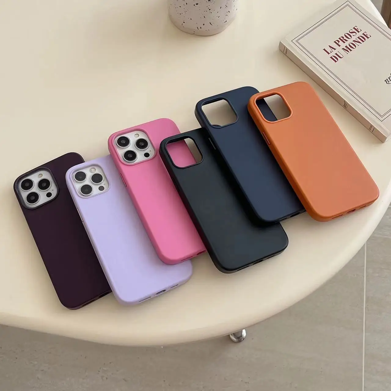 Luxury Classic Retro Couples Leather Phone Case For Iphone 15 Plus Pro Max Customized Shockproof Myc7112 Laudtec details