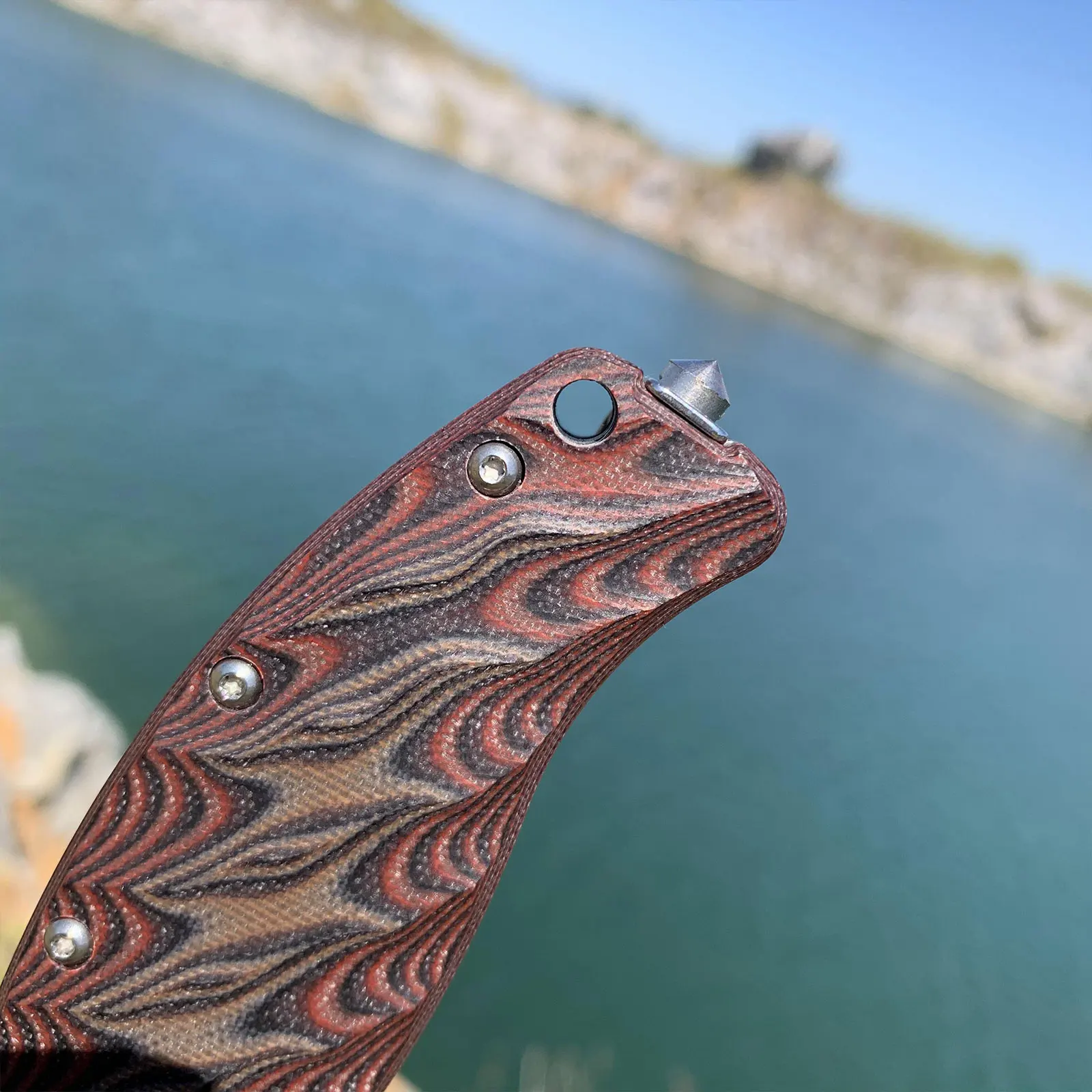 SANRENMU 1005 EDC Outdoor Survival Camping Pocket Folding Knife
