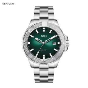 Men's Oem Odm Watches Custom Logo 316L Stainless Steel 300M Diving High Quality Automatic Watch for Men Luxury