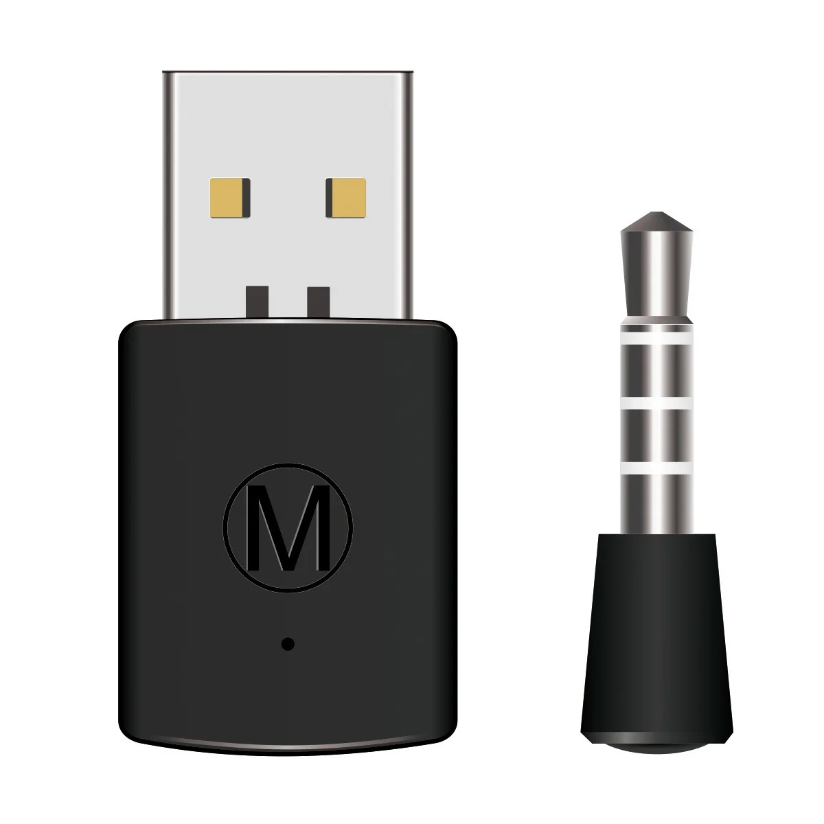 Mini USB Wireless Bluetooth Audio Transmitter Adapter for PS4 PS5 Handsfree Game Console Controller Audio Adapter