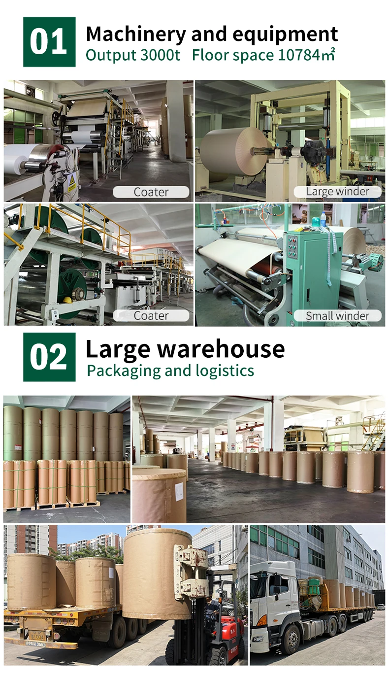 Best Selling Cup Fan Paper Jumbo Roll Recyclable Raw Material Brown