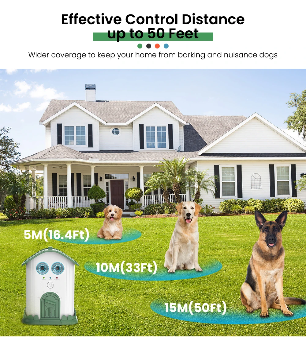 Outdoor Strongest Ultrasonic Chaser Stop Barking Devices Ultrasonic Dog Repeller For Dogs Buy