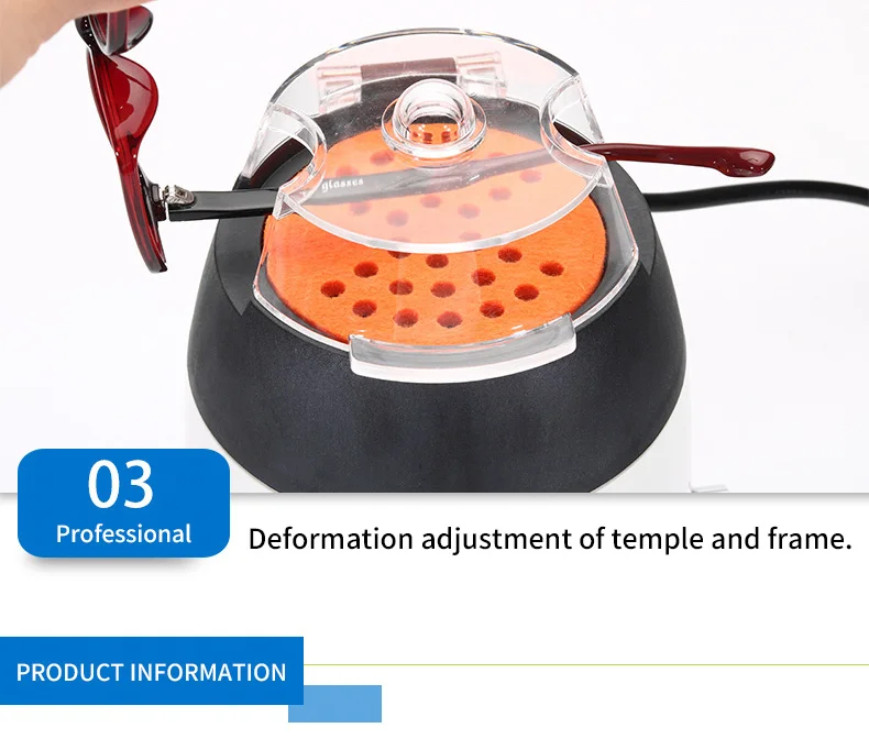 NH-360 Optical Eyeglasses Legs Adjustment Baking Lamp Frame Heater