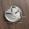 20cm round dipping sauce tray (silver)