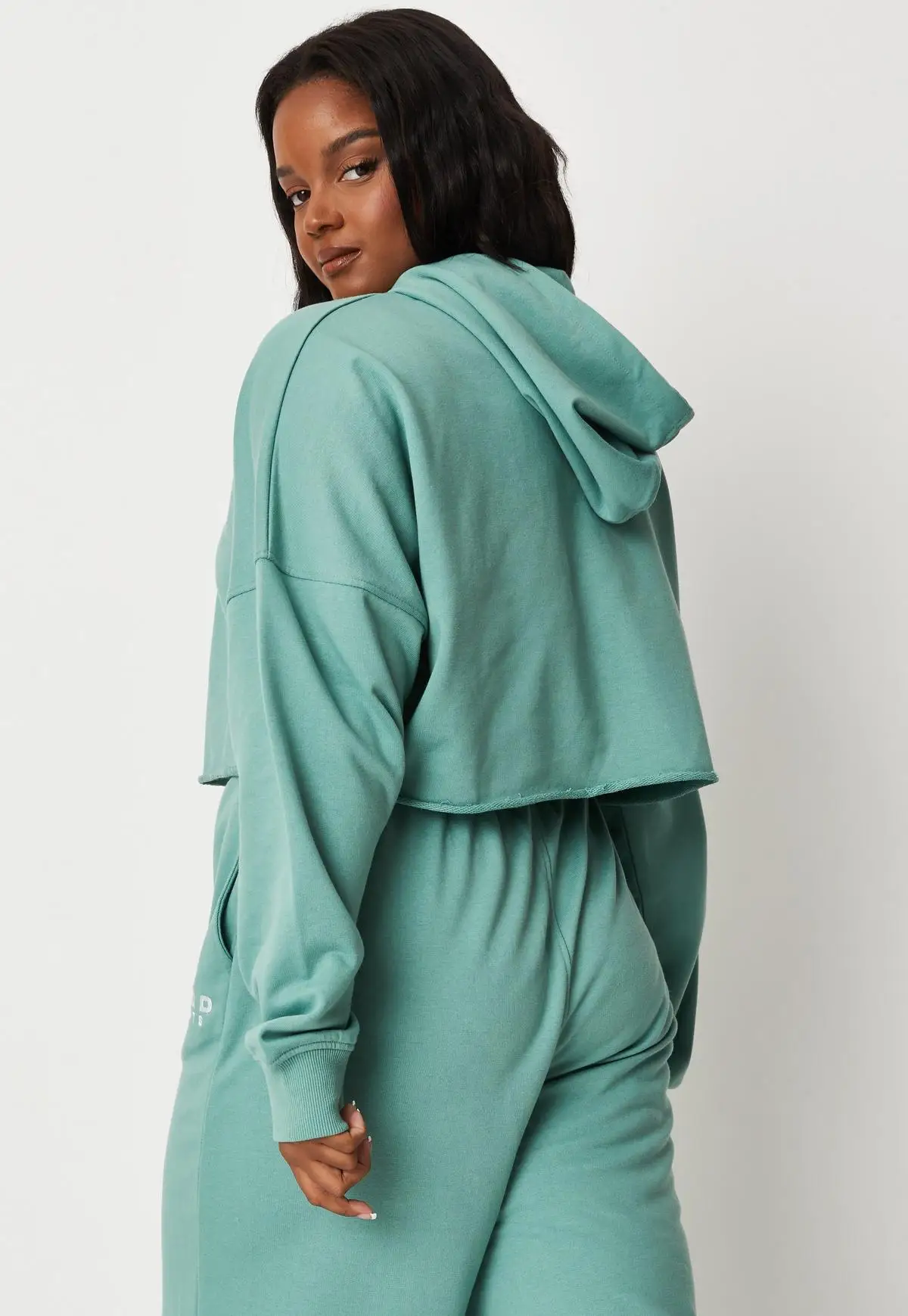 Custom Light Blue Cotton Tracksuit 