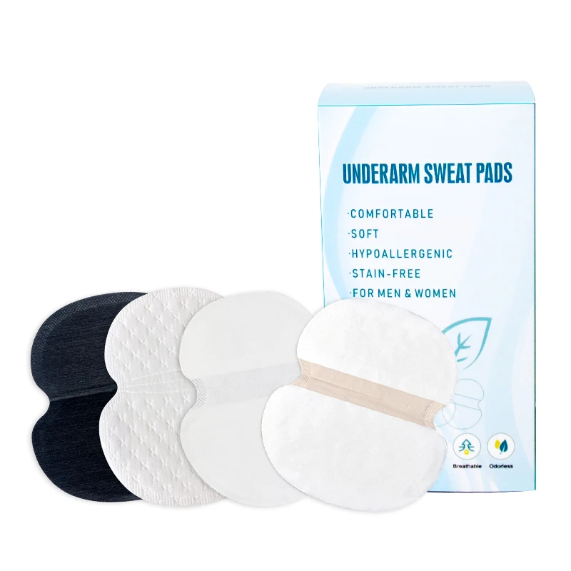Anti Underarm Sweat Pad Portable Disposable Underarm Armpit Sweat Absorbent Pad for Man or Women