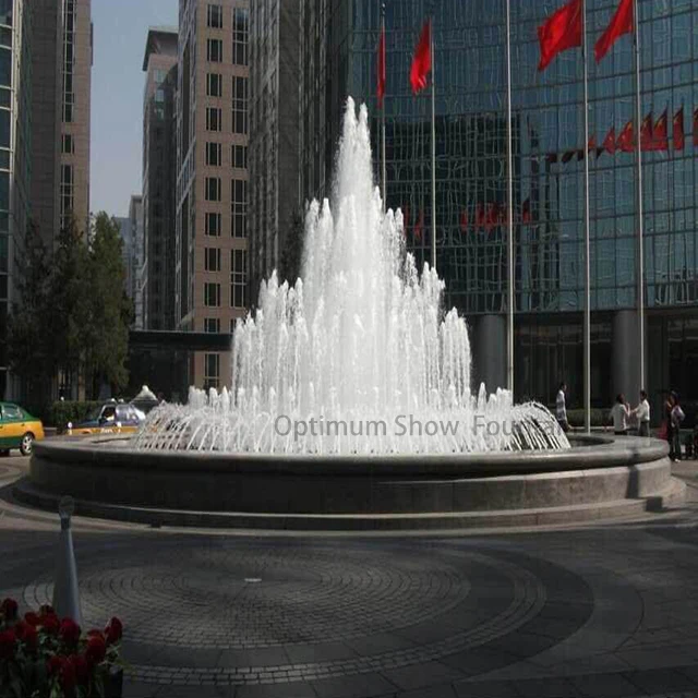Small Outside Outdoor PLC Programmable Music Dancing Water Fountains for Sale with Simple Feature Design