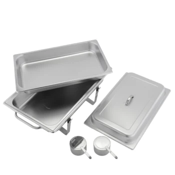 DaoSheng Buffet Food Warmer Sets Stainless Steel Chaffing Dishes Sets Foldable Chafing Dishes for Catering Restaurant Hotel