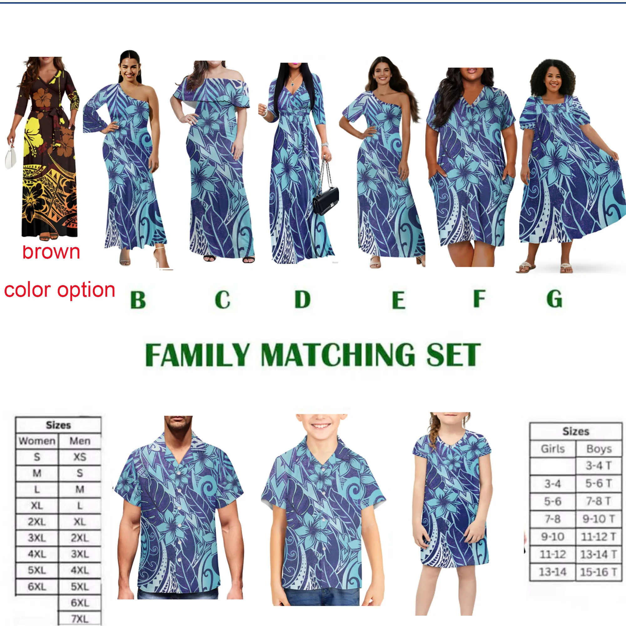 Beautiful Blue Family Hawaiian Matching Outfits Mommy and Me Outfits Caribbean Vacation Summer Tropical Party Dresses and Shirts| Alibaba.com Beautiful Blue Family Hawaiian Matching Outfits Mommy and Me Outfits Caribbean Vacation Summer Tropical Party Dresses and Shirts| Alibaba.com