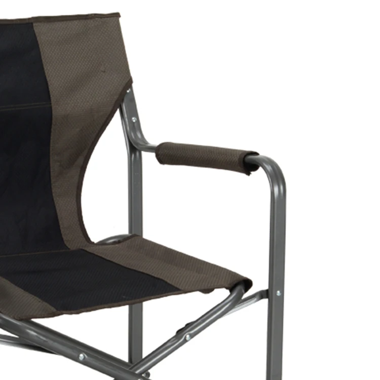 Factory Direct Sales Long Lasting Black Lightweight Folding Director Chair