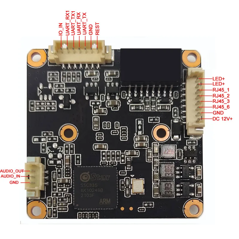 3mp Ip Camera Module Mstar Ssc335 Ultra Low Light Ai Human Body ...