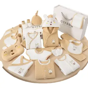Good Supplier Baby Clothing Set Pure Cotton Baby Rompers Baby Clothes Newborn Set Gift Box