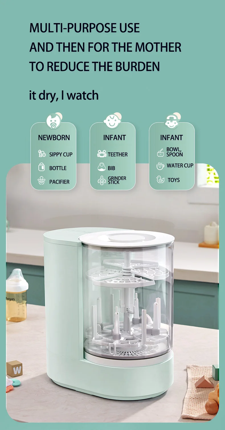 Popular Automatic Electric Baby Bottle Washer Sterilizer Cleaner