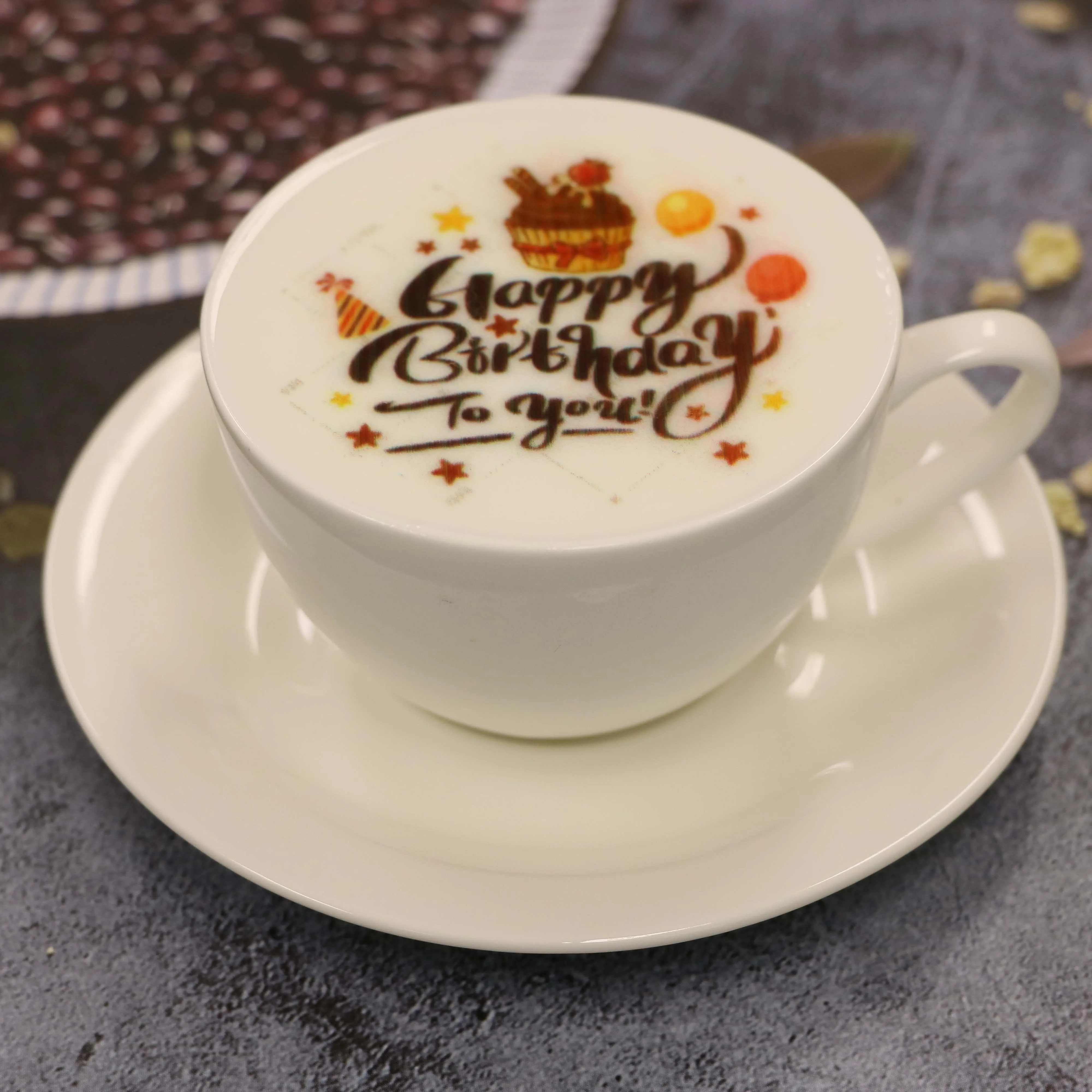 EVEBOT EB-FC1フルカラーコーヒープリンターラテアートドリンク