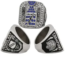 NHL 2004 Tampa Bay Lightning Championship Ring Hockey Custom Alloy Men's High Quality Jewelry Fashion Ring Wholesale